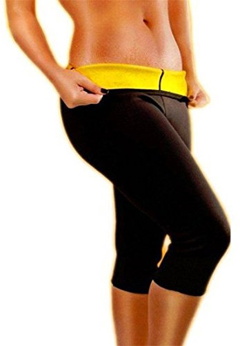 YisiNP Fitness Pants Neoprene Hot Capri Body Shapers Körperformung Hosen