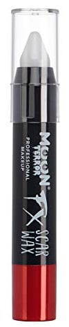 Pro FX Scar Modelling Wax Crayon by Moon Terror | 3.2g | SFX Make up, Fake Scars, Skin Modelling, Special Effects Make up