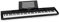 Schubert Preludio - Keyboard, 88 Tasten Keyboard, Leuchttasten als Lernhilfe, Anschlagdynamik: 3-fach regulierbar, 140 Klangfarben, 16 Demosongs, Aufnahme-/Wiedergabefunktion, USB-Port, schwarz