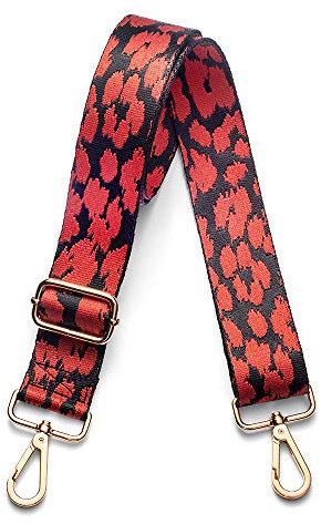 Kolti Gurt für Handtaschen, gestreift, breit, verstellbar