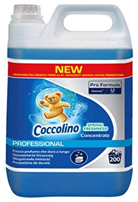 Coccolino Primavera Ammorbidente Concentrato Professionale, Set 2 Pz x5L