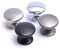 BSM Marketing Kitchen Cupboard Drawer Door Handle Knob Chrome/Brushed Nickel/Black/Pewter (20, Brushed Nickel)