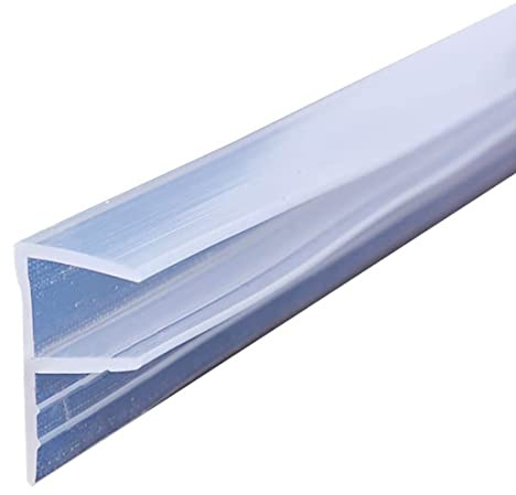 TAOQILE Ersatzdichtung Duschdichtung, für 6mm/ 8mm/ 10mm/ 12mm Glasdicke Duschdichtungen für Duschtüren, Dichtkeder Dichtung, Duschdichtung, für Gebogene oder runde Glastüren (8 mm,f-type-200cm)