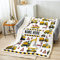 Loussiesd BAU Wohndecke Kinder Ausrüstung LKW Bagger Kuscheldecke für Jungen Mädchen Personalisierte Maschinen Autos Traktoren Decke 100x130cm Baufahrzeuge Raumdeko Flanell Fleecedecke