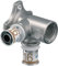 Uponor S-Press PLUS MLC Doppel-Wandscheibe 90 Grad lang 16mm x 1/2 IG x 16mm