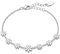 Philip Jones Bracelet Marguerite plaqué Argent