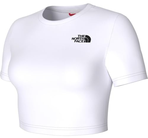 The North Face Damen W S/S Essential Cropped Slim Tee T-Shirt (1er Pack)
