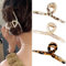 Große Haarklemmen Schmetterling Haarclips für Frauen 4,5 Acetatklemmen große Metallhaarklammer für Mädchen starker Halt Haarzubehör für lange Dicke Haare