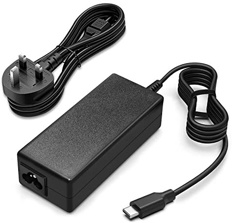45W USB C Type C Chromebook Charger Laptop Fast Charging Power Adapter, Widely Compatible with HP, Dell, Lenovo, Acer, Asus, Samsung, Google, USB Type-C Power Adapter