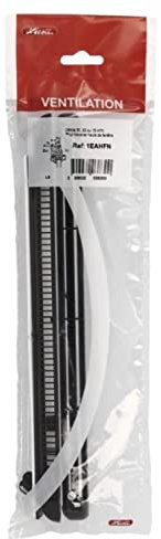 NICOLL Kit Double régulateur + déflecteur + Cache vis 22m³ NICOLL-noir-1KHF122N