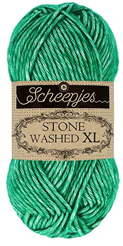 Scheepjes - Scheepjes Stone Washed XL 865 Malachite Yarn - 10x50g