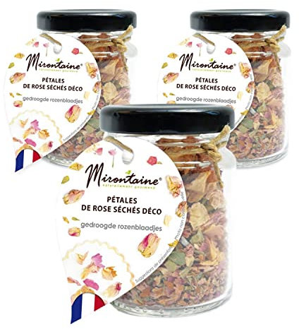 Essbare getrocknete Rosenblätter zum Backen 13 g