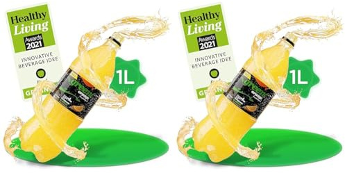Green Cola Green Orange, 1 L (Packung mit 2)