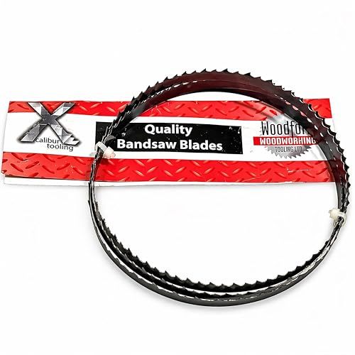1425mm x 1/2 x 4 TPI Bandsaw Blade Premium Quality for Cutting Wood, Plastic, Acrylic, MDF Made by Xcalibur Tooling UK, Ideal for Both Softwoods and Hardwoods
