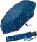 Benetton Taschenschirm Mini Automatik Signature Dot - Blue Sapphire