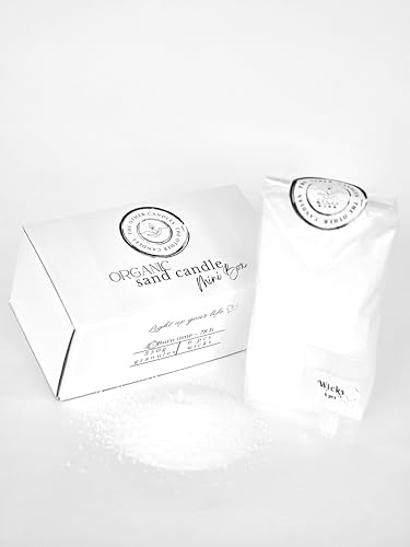 TheOtherCandles Kerzensand 350g + 6 Dochte