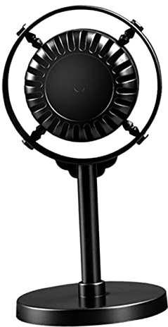 HAWILLOSCH Music Mic Prop Vintage Decor for Home Retro Style Microphone Model Karaoke Accessory Party Role Play Toys Black Abs Material