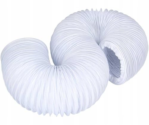 3m PVC Round Flexible Ducting Pipe Hose 100mm Air Duct 4 Inch