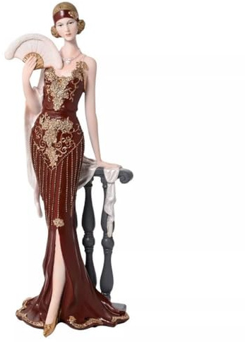 Broadway Belles Lady Figurine Sculpture Dark Berry Eleanor Widdop & Co 69567