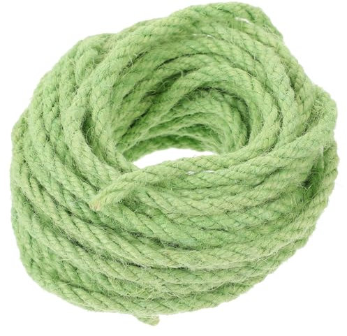 Hemobllo Sisal pour Chat Accessoire pour Griffoir DIY Sisal Naturel Vert