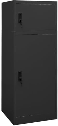 Générique Armoire à selles Anthracite 53x53x140 cm Acier, Loisirs de Plein air, Équitation, Accessoires de harnachement pour Chevaux, Accessoires de selles, Porte-selles, Anthracite, (Poids 27.44KG)