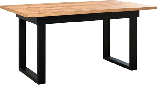 Esstisch Universal Tischplatte Mango , Tischzarge · B 160 x H 76 cm