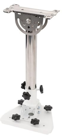 WALFRONT Robustes Satellitenschüssel-Montageset aus Legiertem Stahl mit 360°-Drehung für Gen-3-Satellitensignalempfang, Langlebige Installation, Montage-Satelliten-3-Gen-Dach-Kit,