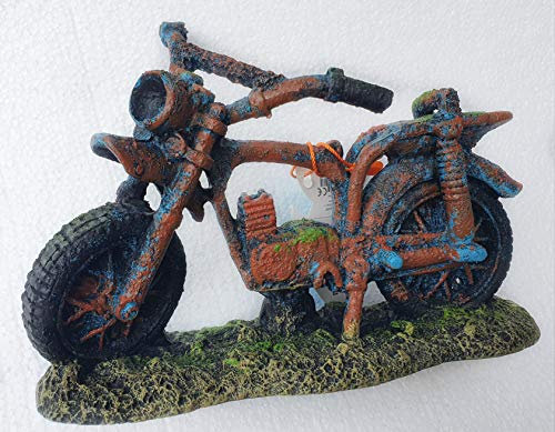 Aqua Della, Dekoration für Aquarium, Steinbarriere 38 x 10 x 7 cm, Ornament in Polyesterharz, Nicht -toxisch und neutral pH, geeignet für frisches und gesalzenes Wasseraquarium, realistisch