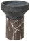 broste Copenhagen Idun Kerzenständer, Stein, Braun, 15x10cm