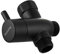 Tecmolog Umstellventil Dusche 3 Wege 1/2 Messing Absperrventil Dusche T Adapter für Handbrause DSF012B