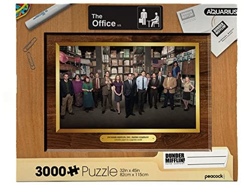Aquarius The Office Puzzle (3000 Piece Jigsaw Puzzle) - Officially Licensed The Office Merchandise & Collectibles - Glare Free - Precision Fit - 32 x 45 Inches