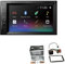 Pioneer DMH-A240BT 2-DIN Autoradio Bluetooth USB passend für KIA Cee'D 2007-2009 schwarz