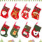 Powmag Nikolausstrumpf Kinder, 8er Set Nikolaus Socken, Weihnachtsstrumpf Personalisiert, Nikolaussocken zum Befüllen, Weihnachtsstrümpfe Weihnachtssocken Deko