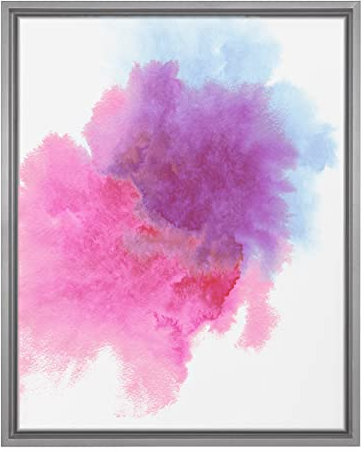 myposterframe Leinwand Canvas 100 x 150 cm Bilderrahmen Schattenfugenrahmen Silber