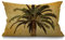 BGBDEIA Palme Kissenbezug Hawaiian Tropical Palms Leaf Vintage Grün Gelb Taille Lendenwirbelsäule Baumwolle Leinen Wurfkissenbezug Kissenbezug für Sofa Zuhause Dekorativ Länglich 30 x 50 cm