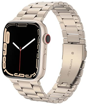 Tuocal Compatibile con Cinturino Apple Watch 49mm 46mm 45mm 44mm 42mm (Series 1/2/3) Metallo, Cinturino in Acciaio Inossidabile Solido per iWatch Ultra Series 10 9 8 7 6 5 4 3 2 1 SE Uomo Donna