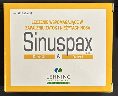 Lehning Sinuspax 60 Tablets