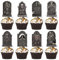 16St Halloween Kuchen Deko Cupcake Toppers, Halloween Tortendeko Grabsteinmuster Cake Toppers Food Picks Halloween Muffin Deko für Halloween Party