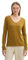 TOM TAILOR Damen Basic Strickpullover mit V-Ausschnitt, 25988 - Covert Khaki, XL