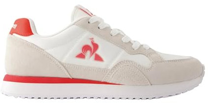Le Coq Sportif Unisex Jet Star_2 Sneaker, Weiß/Rot (Optical White Fiery Red), 41 EU