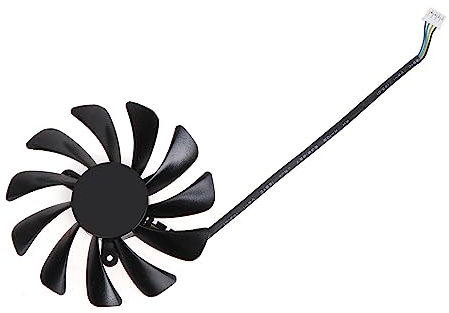 Mllepjdh Ventilador de 95 mm, 4 pines, 12 V, 0,4 A, XY-D10015SH, VGA, ventilador de tarjeta gráfica para ventilador GeForce 2060 AERO ITX 6G VGA de 95 mm