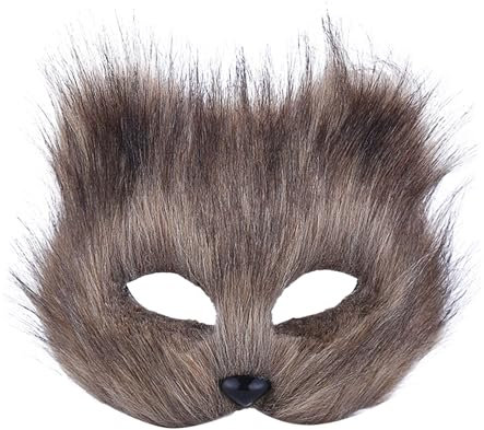 chiphop Amfirst Handgemalte Katzenmaske Maskenball Masken Leere DIY Masken Tier Masken zum Basteln Party Maske Unbemalt Unbemalt Masken für Kinder Zellstoff Blank Handgemalte Halloween