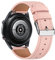 Cuir Bracelet Compatible avec Huawei Watch GT2/GT 2 Pro/GT3/GT 2e 46mm, 22mm Bracelet de Remplacement pour GT2 Classic Homme Femme (Rose)