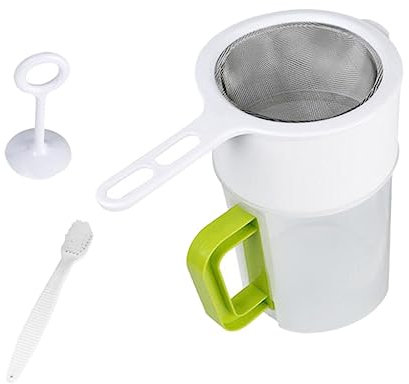 Cabilock Vasos Filtro Para Leche De Colador De y Colador De Leche De Soya Para Filtrar Zumo De Frutas y De Casa