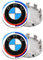 4 Stück Radabdeckung 68mm Radabdeckung, Auto Radkappen, Nabendeckel, Auto Zubehör Radnabenkappen Radnabenabdeckung Nabendeckel Dekorative Aufkleber Compatible Radnabenkappen