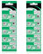 Chenxi Studio Pilas de botón de alta capacidad AG1 LR621 LR621 de 1,5 V para relojes, calculadoras, electrónicas, 10 piezas/20 unidades