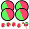 Outdoor Klettballspiel für Kinder ab 3, Klettballspielen mit 4 Fangscheiben 4 Bälle, Klettbälle für Wurfspiel, Klettballspiel Klettspiel Set, Outdoor Spiele für Kinder