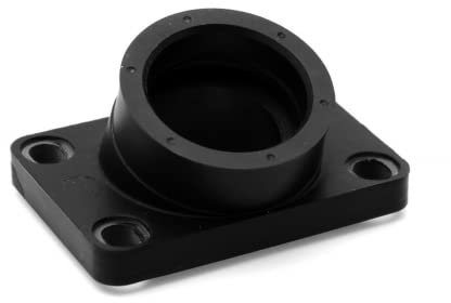 ASSA - Pipe D'Admission Gros Diamètre - Compatible avec Derbi/Am6 et Scooter - pour carburateur PWK (21-30mm) & Dell'orto (24-30mm)