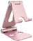 Simpeak Handy Ständer, Faltbar Switch Ständer, Universal Halter, Halterung Verstellbare kompatibel mit 4-10 Zoll Handys und Tablets - Roségold