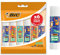 BIC 950641 Stick Ecolution Pack di 6 colla decorata 8 G
